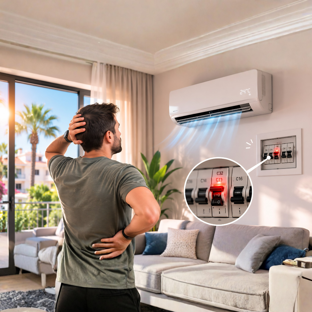 Yaz Aylarında Manavgat'ta Klima Sigortası Neden Atar? - Yağız Elektrik Blog